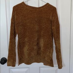 burnt orange super soft sweater